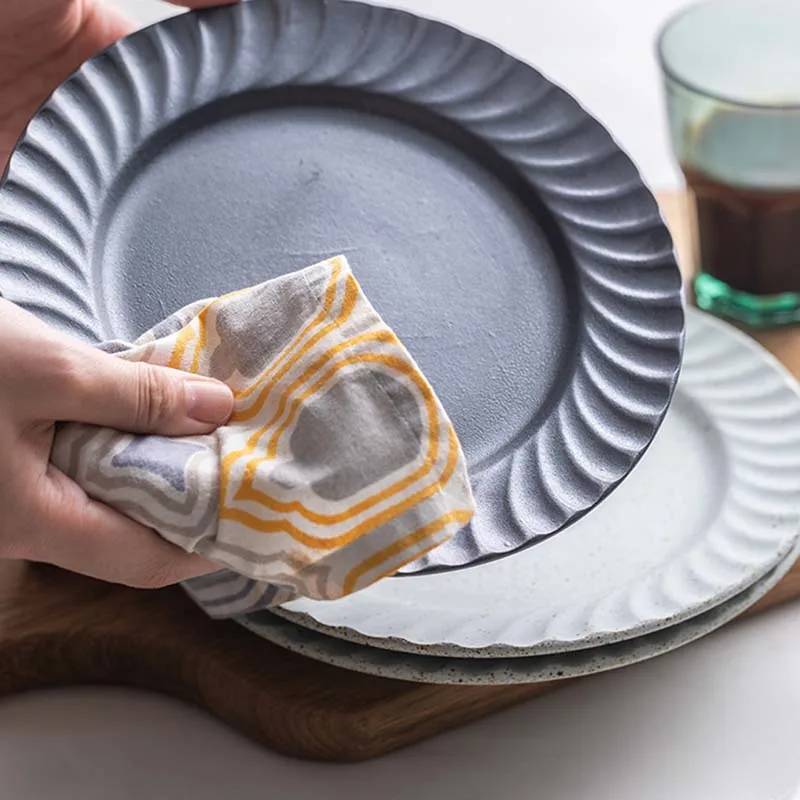 

Lace Plate Creative Dish Plate Western Food Plate Home Dessert Plate Fruit Plate Dessert Plate Nordic