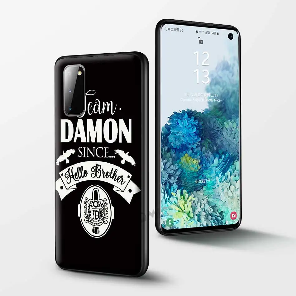 

The Vampire Diaries Phone Case for Samsung Galaxy S21 S20 FE Note 20 Ultra S10 Lite S9 Plus S8 S10e TPU Cover Black Soft Shell