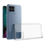 Роскошный прозрачный силиконовый чехол для OPPO Reno 2 3 4 5 Z Pro Z 4G Realme 3 5 6 7 8 Pro C20 C21 5G, прозрачный мягкий Ультратонкий чехол