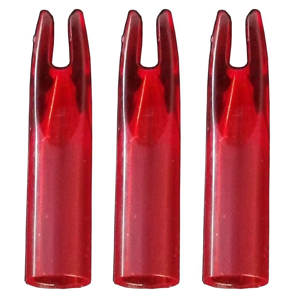 Стрелы для стрельбы из красного пластика 100 шт. стержня углеродного