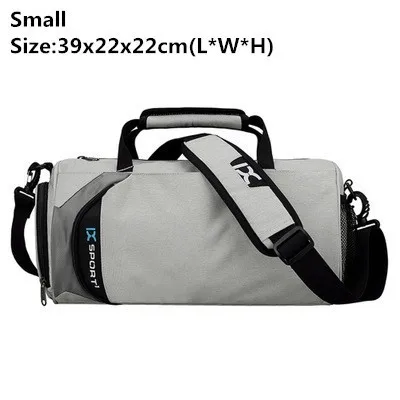 Gray Small Новое поступление, профессиональные мужские и женские сумки для спортзала, сумка для настольного тенниса, для тренировок по настольному теннису - Цвет: Gray Small