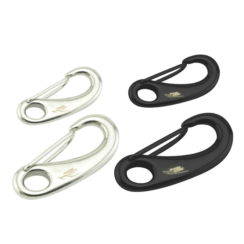 

Durable Clip Hook Bolt Snap Scuba Diving Buckle 316 Stainless Steel Simple Hook Safety Diving Buckle Diving Kayak Pool Accessory