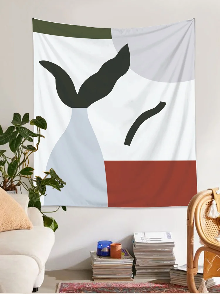 

Nordic Background Cloth Tapestry Ins Wind Hanging Dormitory Renovation Bedroom Layout Hogar Bedside Wall Room Decoration