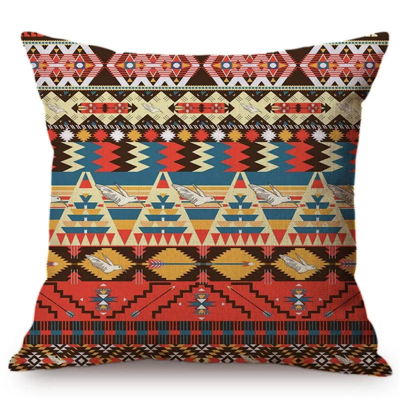 Наволочка для подушки с мусульманским рисунком Турецкая Этническая винтажная