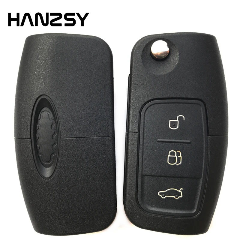 3 кнопки дистанционного ключа чехол для Ford Focus 2 C-Max Ka Mondeo Galaxy Fiesta S-Max Замена