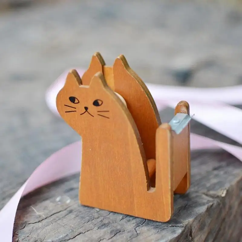 Диспенсер для клейкой ленты с изображением милого медведя кошки диспенсер