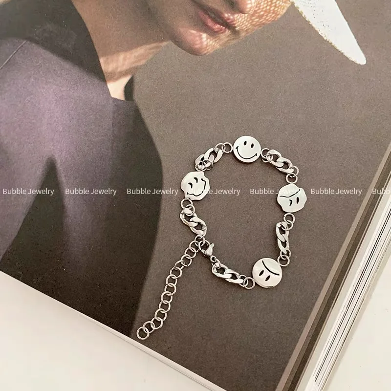 

Fashion women's costume jewelry hip hop punk couple bracelet matching bracelet men's bracelet aesthetics jewelry accessories