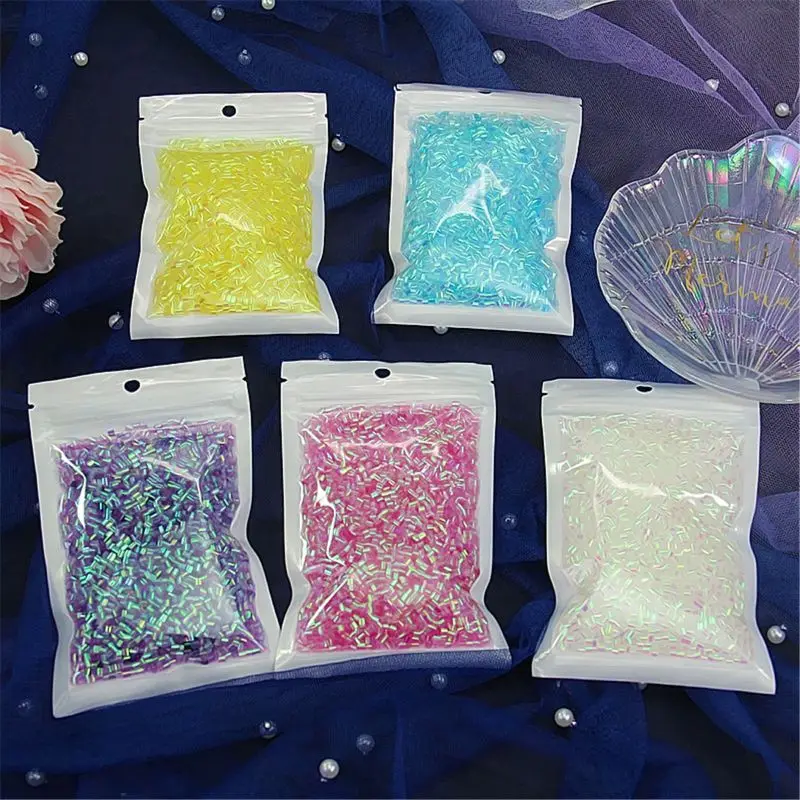 

10g/pack DIY Slime Additives Supplies Sound Bead Accessories Sprinkles Decorfor Fluffy Clear Crunchy Slime Clay toy for children