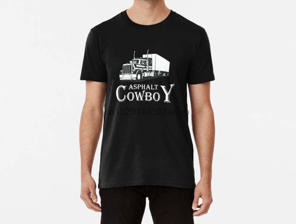 Мужская забавная футболка ковбойские футболки с асфальтом женская футболка| |