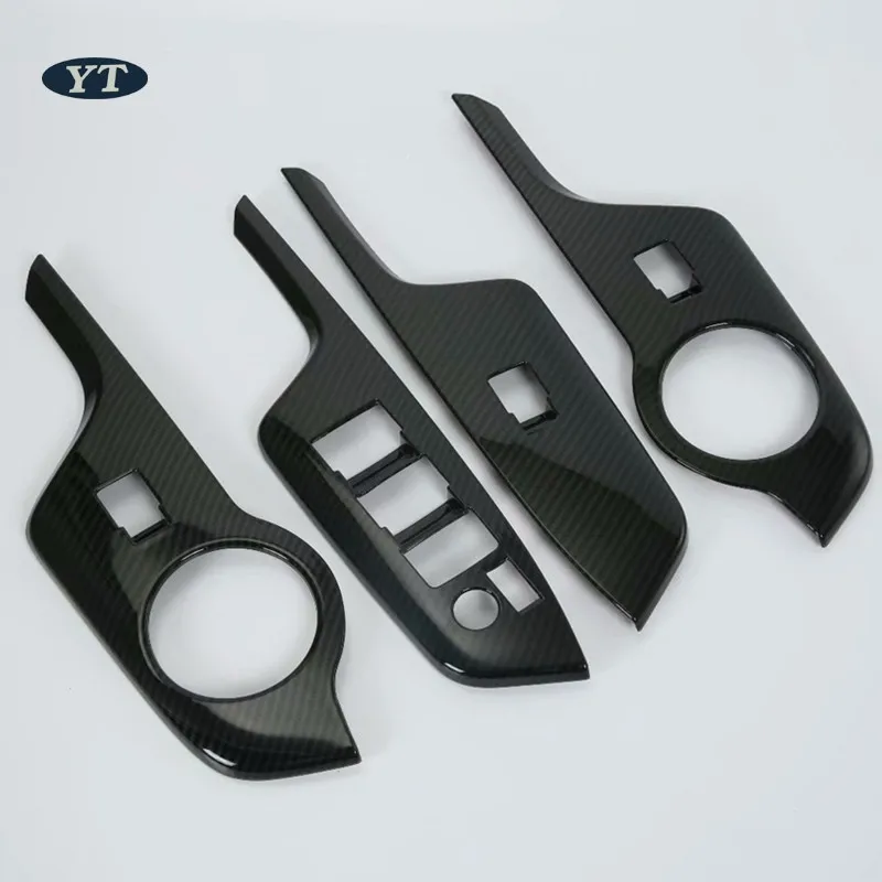 

Car inner window lifter button trim sticker For Toyota C-HR 2017