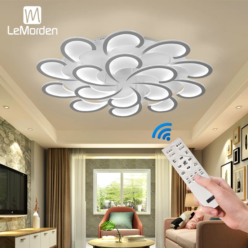 Новая светодиодная лампа для гостиной спальни домашние люстры от LeMorden