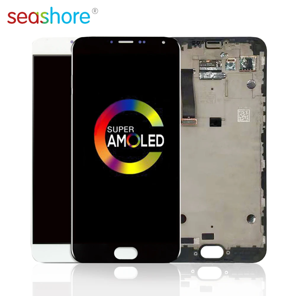 

5.5"ORIGINAL For MEIZU MX5 LCD Touch Screen Digitizer Assembly For Meizu MX5 Display with Frame Replacement M575M M575U M575H