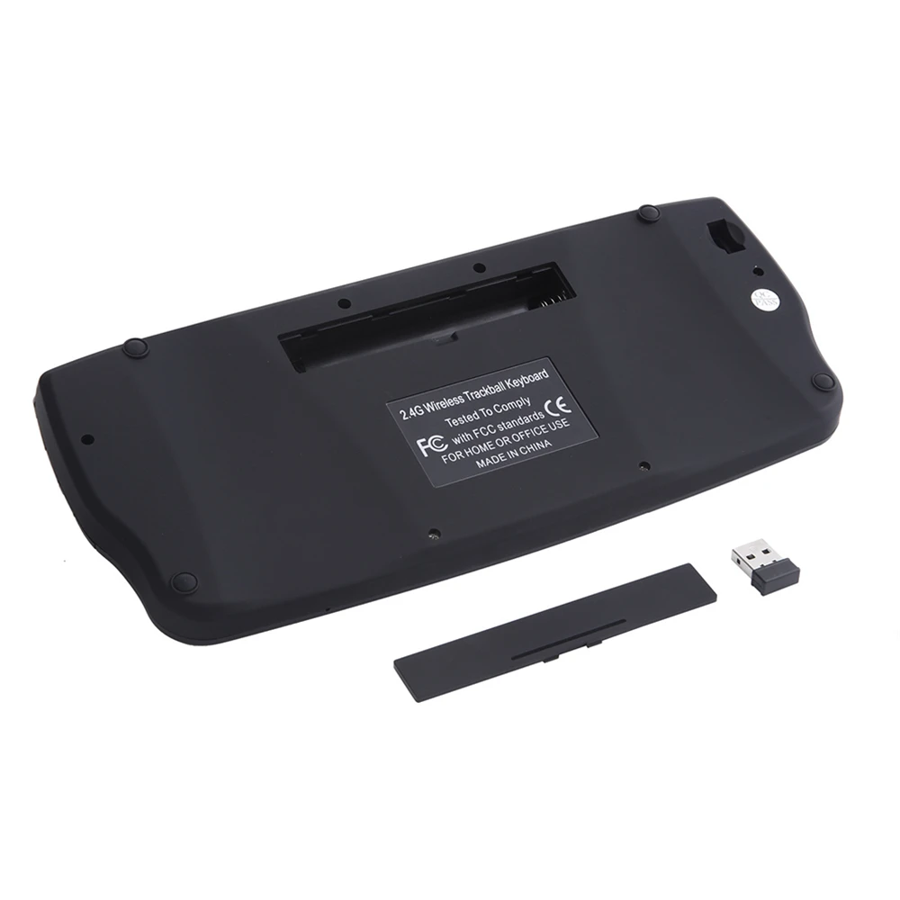 Мини-2 4G Wilreless клавиатуры Клавиатура с трекбол для портативных ПК Портативный