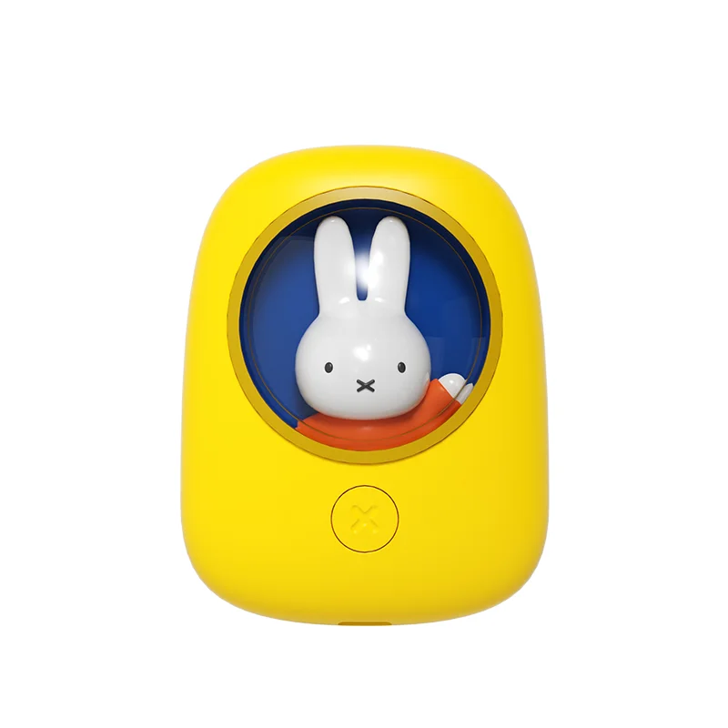 

GY Halter Portable Space Capsule Little Fan Portable Small Mini Cute USB Strong Wind Rechargeable Mute Student Children