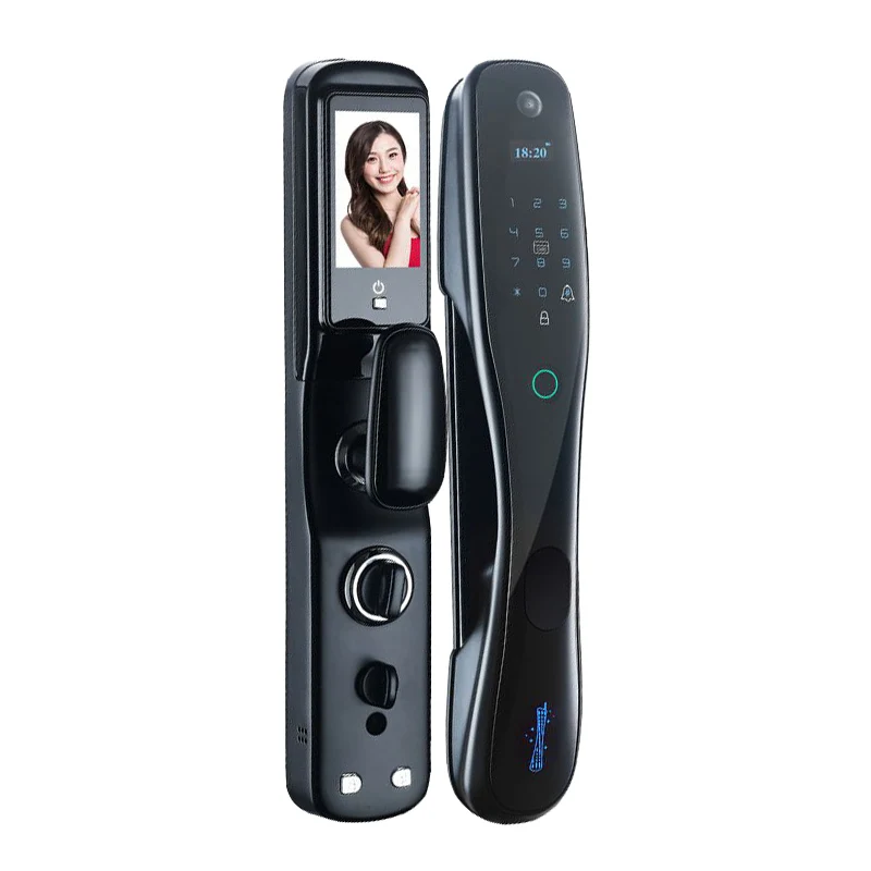 

Biomertic Fingerprint Wifi Lock Smart Door Lock With Password IC Card APP Control Key Unlock For Home Apartment Office