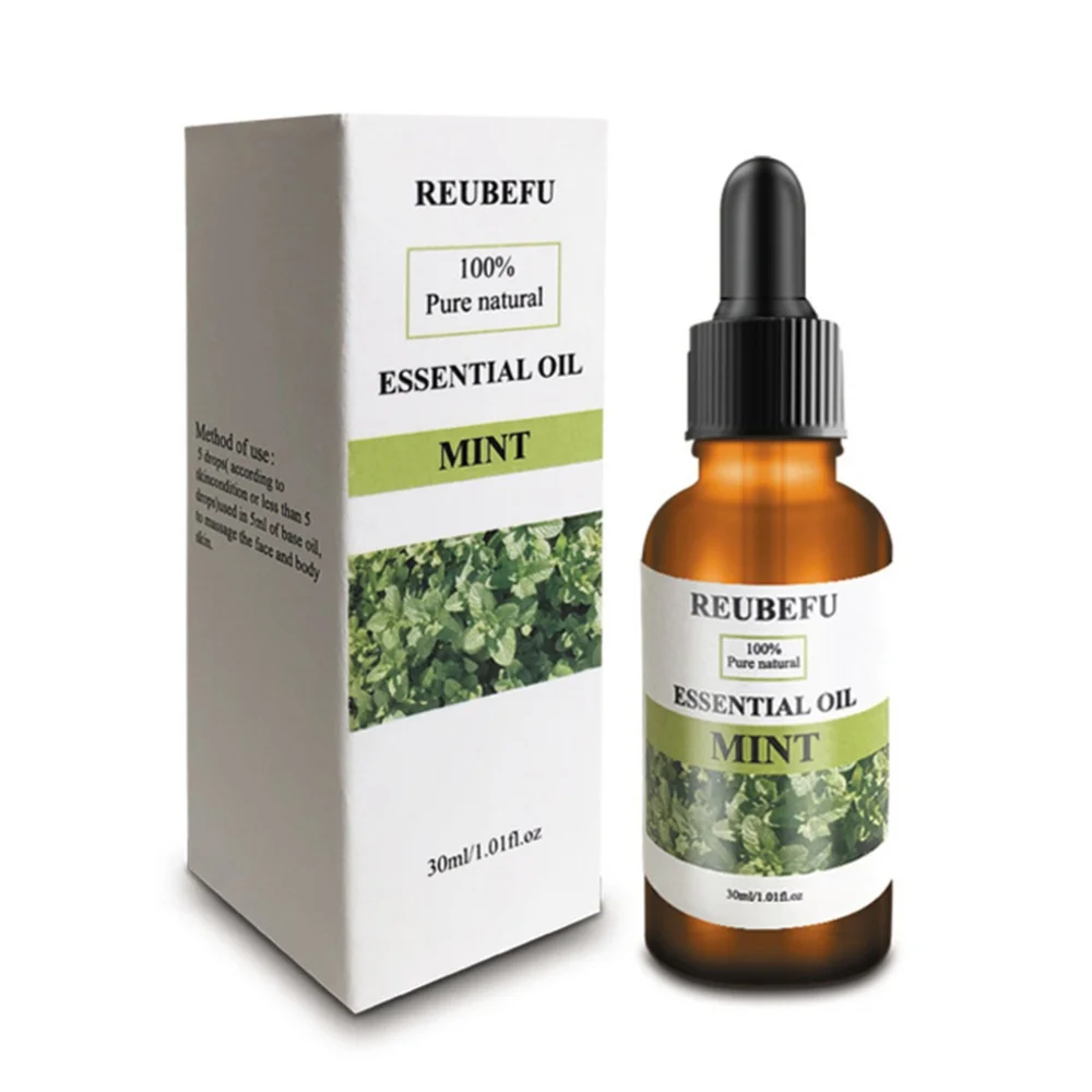 

Natural Therapeutic Grade Mint Aromatherapy Relaxation Skin Therapy 30ml Peppermint Essential Oil Pure Essential Oil