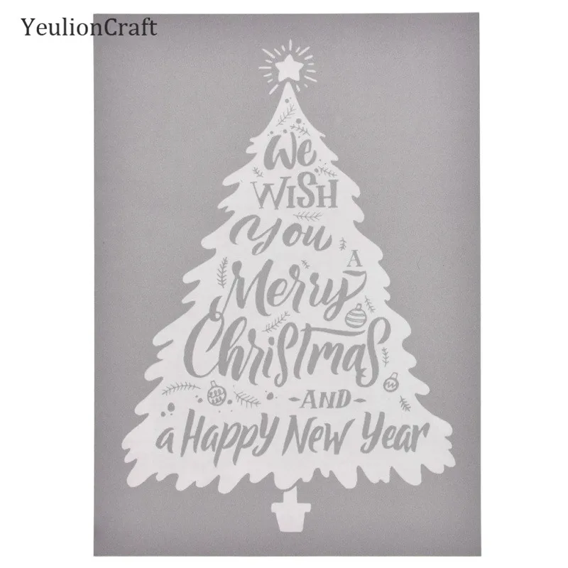 Трафареты самоклеящиеся для Шелкового экрана 6 шт./лот | Дом и сад