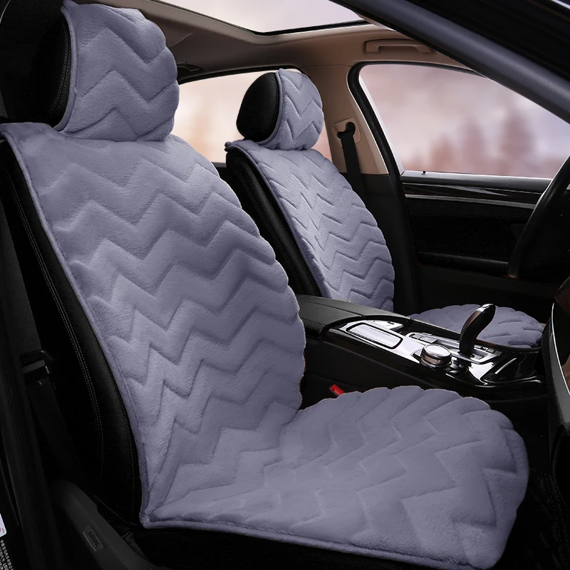 Меховые чехлы для автомобильных сидений подходят большинства автомобилей