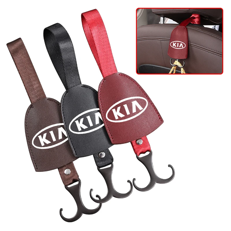 Комплект из 2 предметов искусственной кожи автомобиль крючки спинки сиденья для