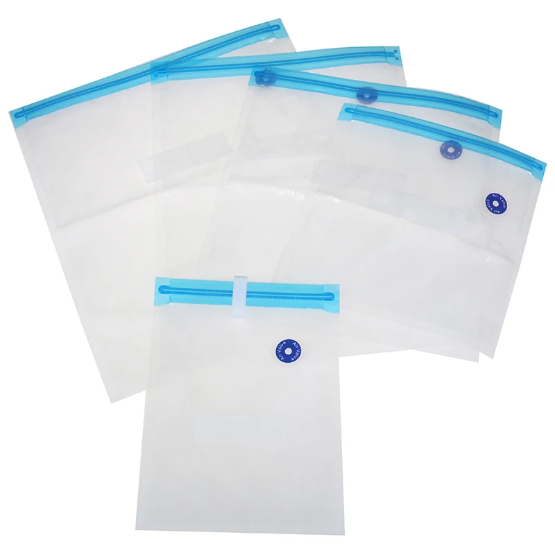 

5 шт./компл. кухонная портативная упаковочная машина для пищевых продуктов, многоразовые пищевые вакуумные герметичные пакеты