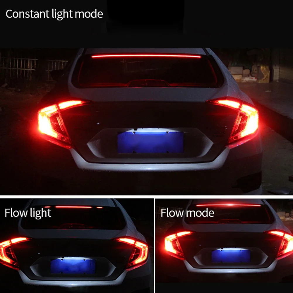 Автомобильная светодиодная лента типа потока 12 В для задних ворот поворотный