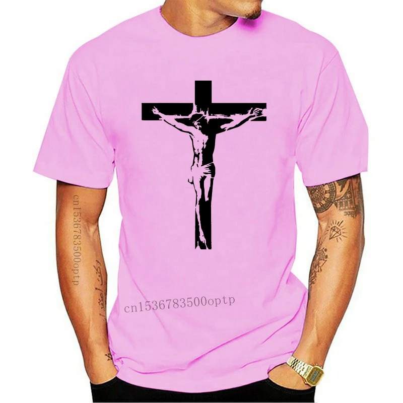 

Стильная белая футболка для мужчин и женщин с изображением нового Иисуса Властелина и спасательного на кресте