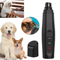 painless cat dog nail clippers paws nail cutter electric pet nail grinder grooming trimmer accessories usb rechargeable