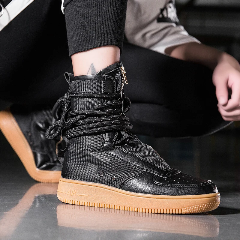 Winter New Mesh Unisex Casual Shoes High Top Vulcanized Lightweight Walking Sneakers Tenis masculino Zapatillas Hombre | Обувь