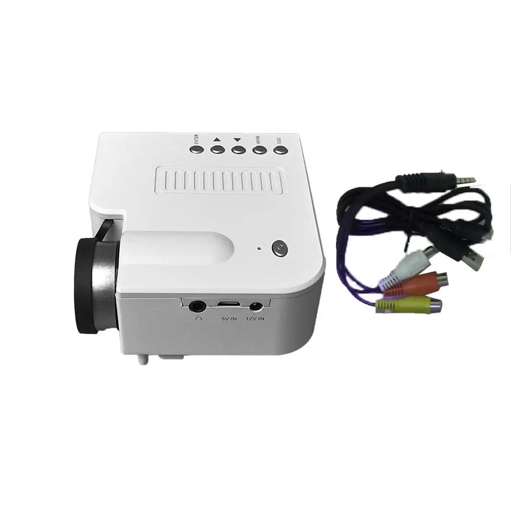 UC28B Мини Портативный светодиодный проектор 1080P LCD мультимедийный домашний