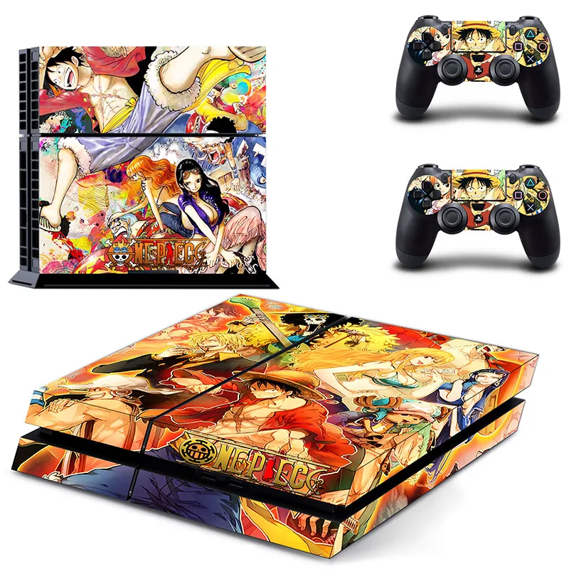 Цельный стикер Luffy для PS4 s Play station 4 Skin PS стикеры наклейки PlayStation консоли и