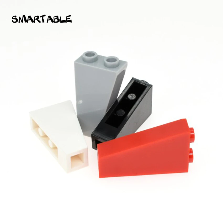 Smartable инвертированный наклон 75 2x1x3 строительные блоки MOC детали игрушки для детей подарок совместимый с крупными брендами город 2449 40 шт./лот