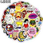 Мультяшные наклейки, смешанные ПВХ наклейки, граффити, аниме наклейки, подарок для детей, сделай сам, наклейки на велосипед, чемодан, ноутбук, скейтборд, холодильник