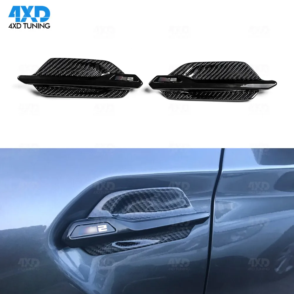 

Carbon Fiber side Fender For BMW F87 M2 Air Vent Fender trim with M logo body kits Exterior part 2014 2015 2016 2017 2018 2019
