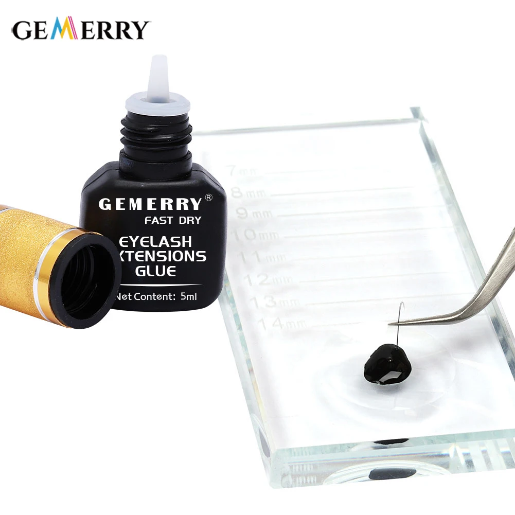 

5/10 ml Professional Eyelashes Glue 2s Fast Drying Eyelash Extension Glue Lash Glue Adhesive Retention Long Last Makeup Tools