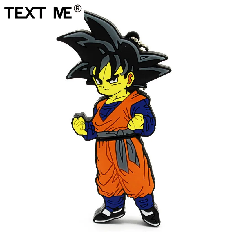 Usb флеш накопитель текстовый ME с мультяшным драконом Гоку 4 ГБ 8 16 32 64 ГБ|USB