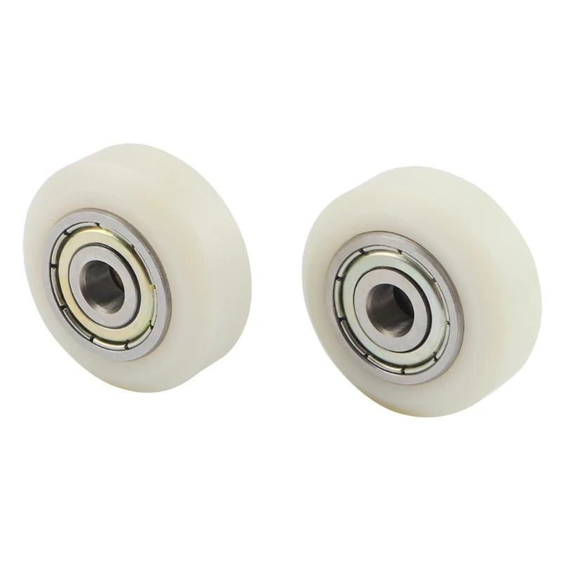 

3D Printer Pulley Wheels Wear-Resistant Round Wheel Roller Compatible for Creality Ender 3 CR-10 Series and More