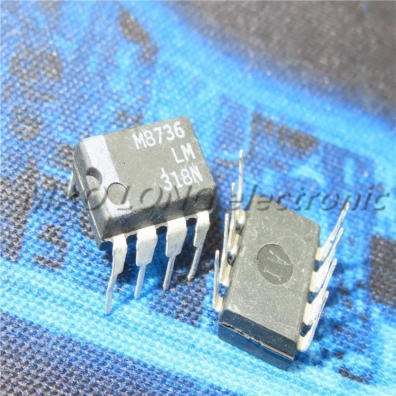

10 шт./лот LM318N DIP8 LM318 DIP 318N DIP-8 новый и оригинальный IC в наличии