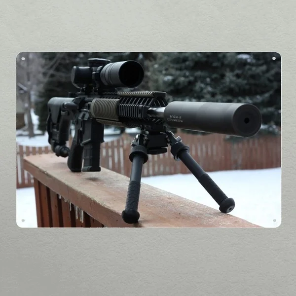 

Металлический жестяной знак для хранения огнестрельного оружия