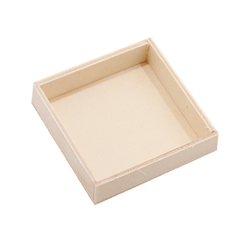 Деревянная коробка с 6 ячейками для украшения дома рождественские деревянные