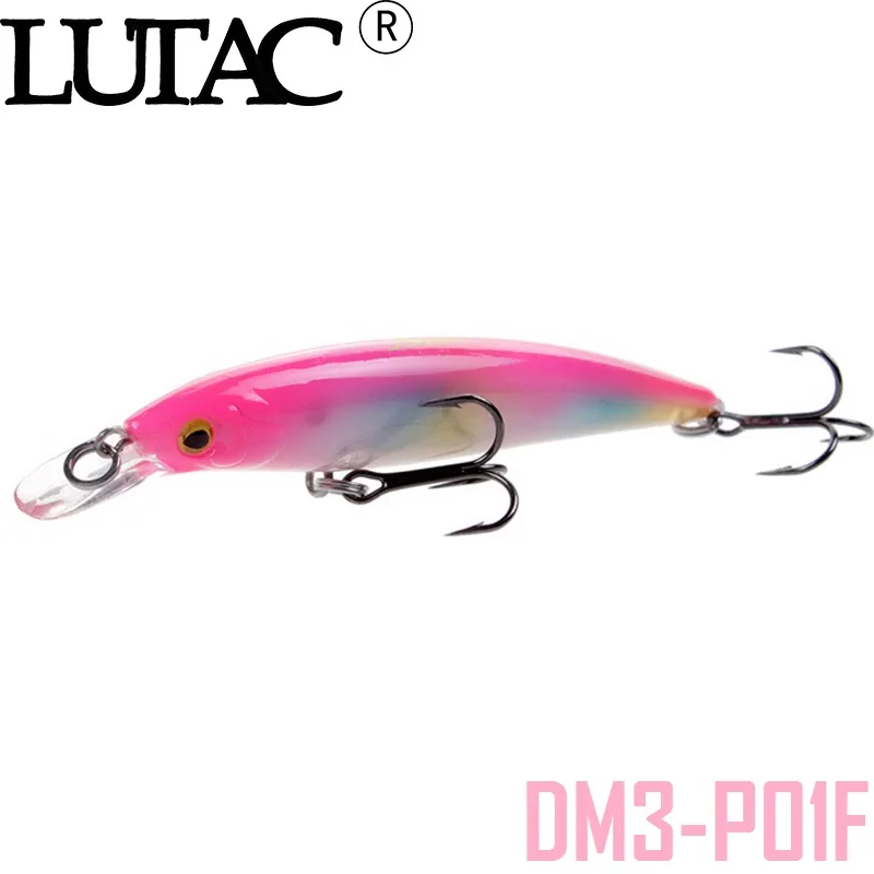 LUTAC искусственная рыболовная приманка 3D глаза пластиковая жесткая снасть блесна