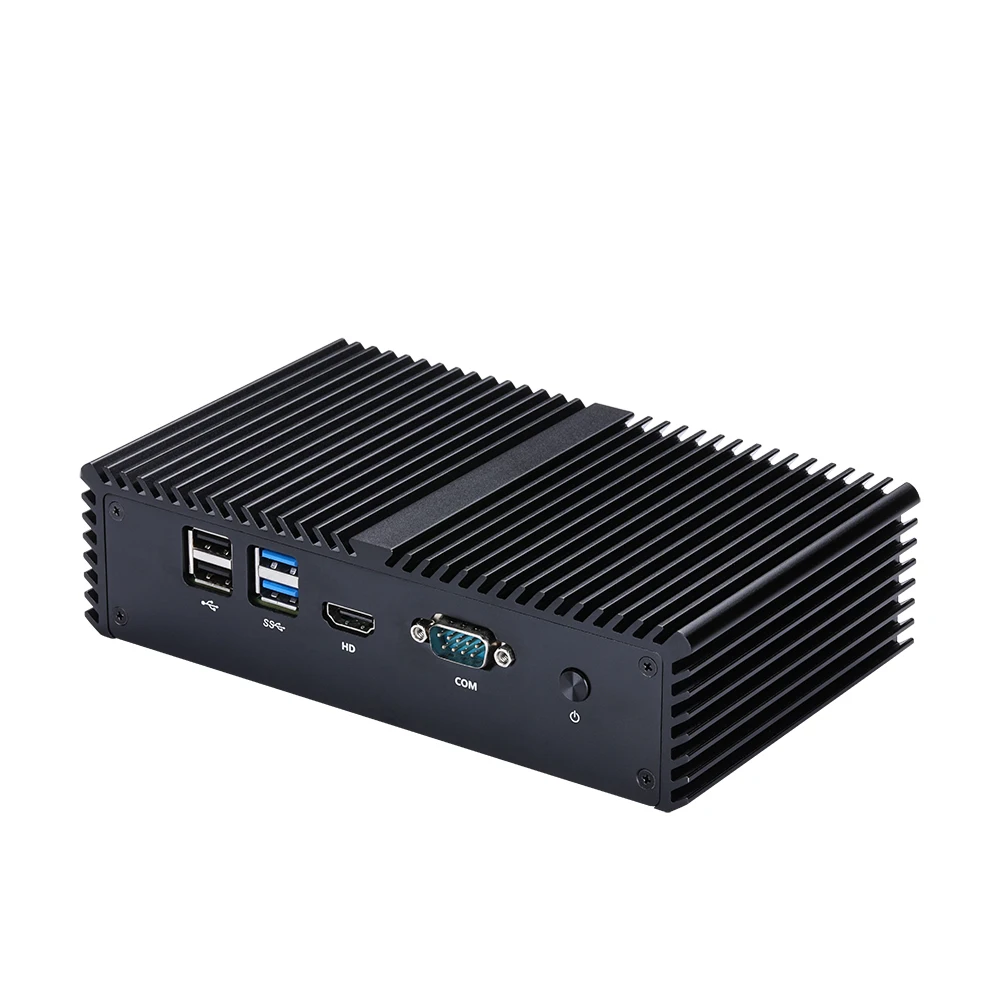 Qotom Q575G6-S05 Fanless Mini PC AES-NI Computer i7 7500U Processor Dual Core 6 LAN (4G RAM+64G SSD) | Компьютеры и офис