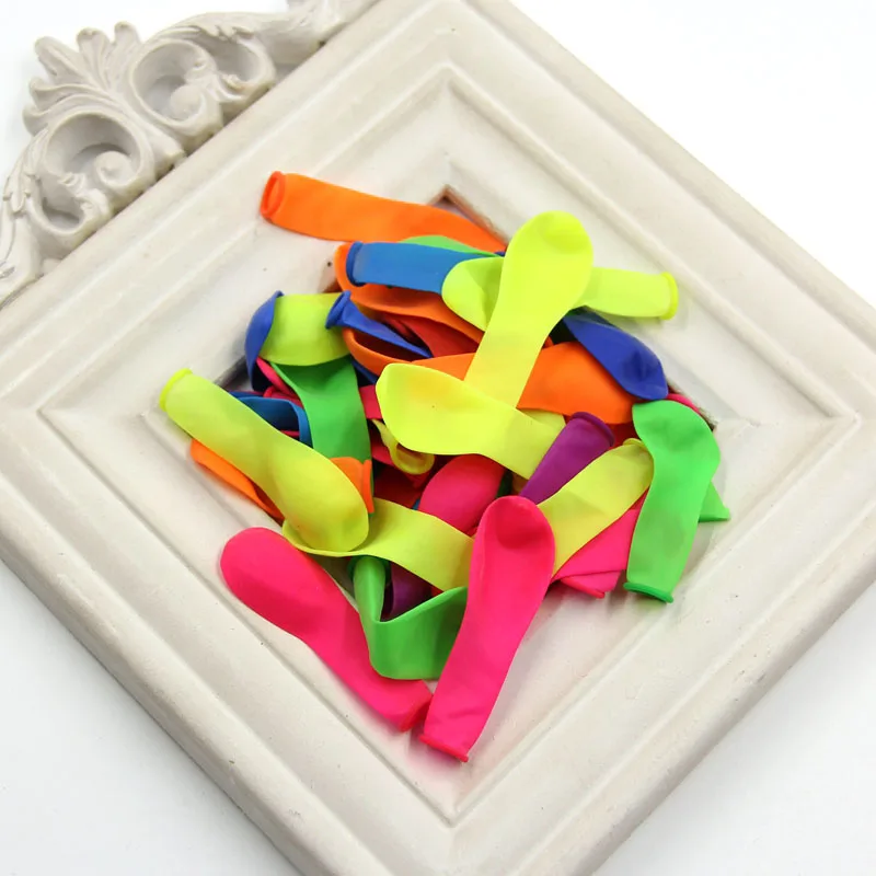 Новинка! 120 шт./пакет красочные мини латексные водяные шары для детей пляжный