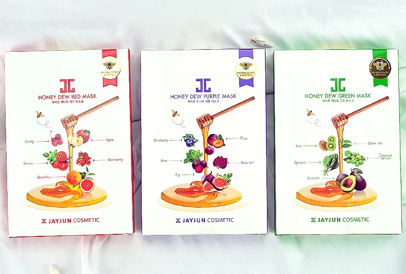 5pcs JAYJUN Cosmetic Honey dew mask Hydrating Moisturizing Mask Repair damaged skin Korea Facial mask