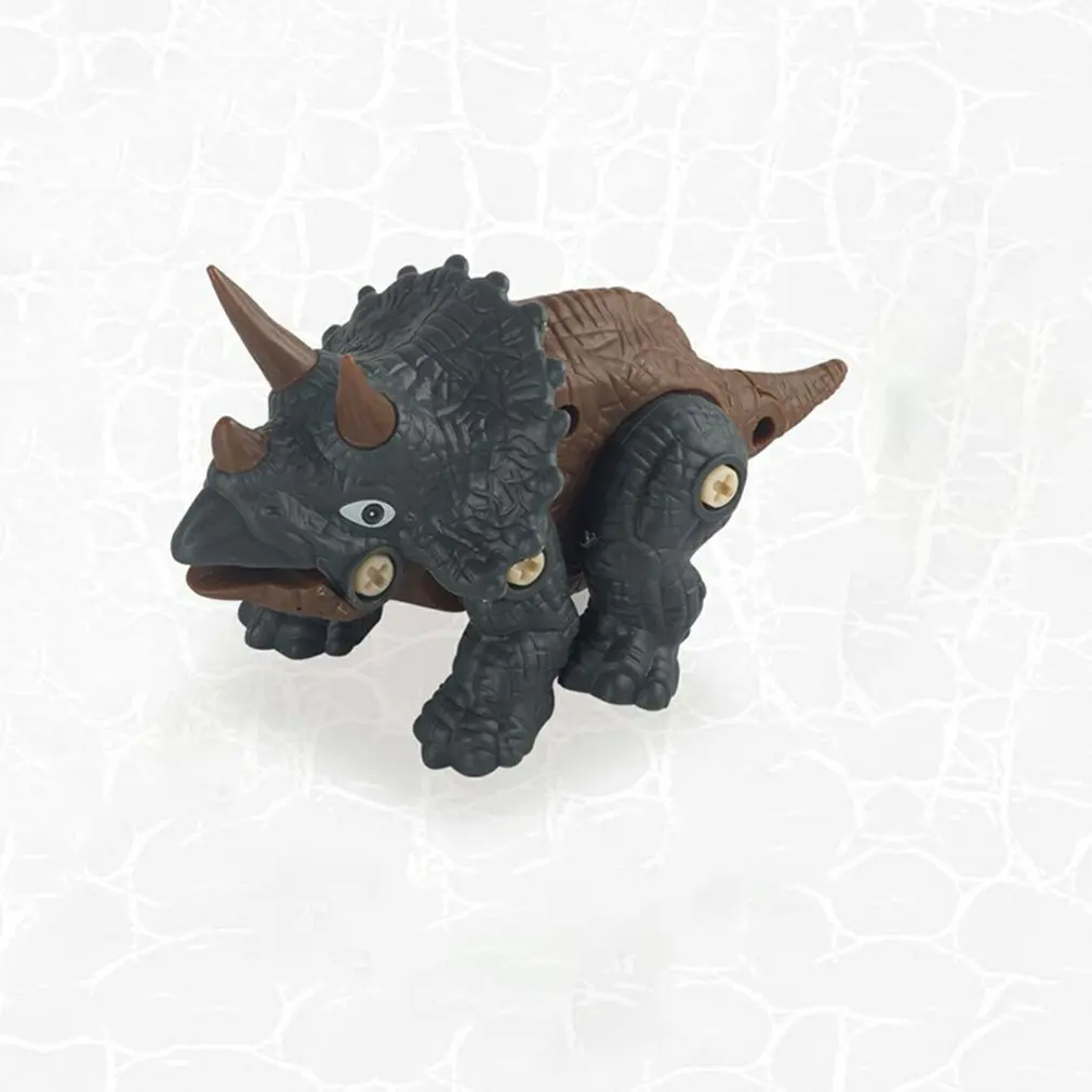 

Игрушка-динозавр «сделай сам» разборка детская Строительная Детская Игрушка раннего развития подарок для малышей Детские Блоки Игрушка