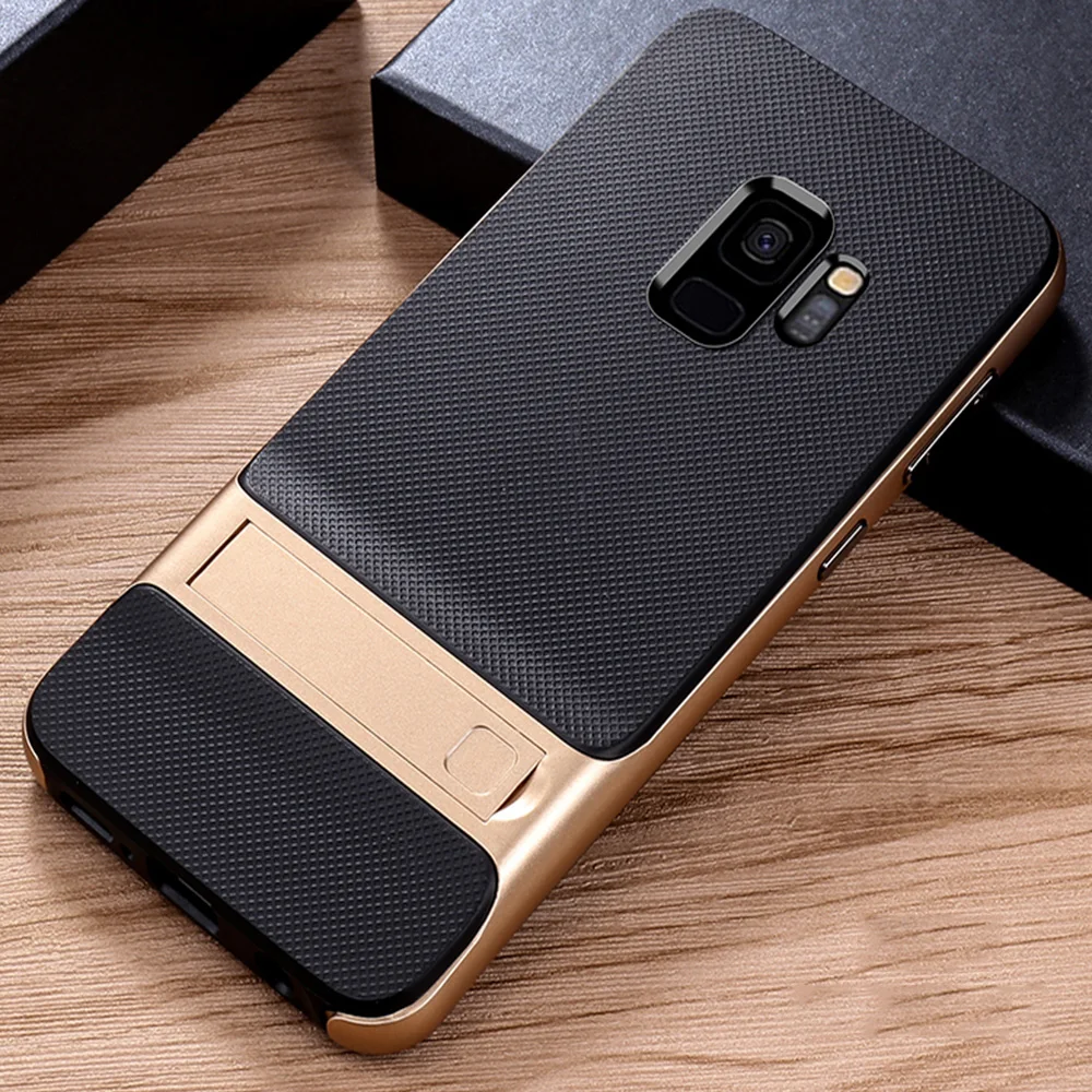 Защитный чехол на Samsung Galaxy S8 S9 S10 Plus 5G для телефона S 8 9 10 e Slim S10e 10S 10e Kickstand лучший