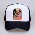 Бейсболка Мужскаяженская, дышащая сетчатая Кепка из комиксов ужасов, с обучением шитья, лето