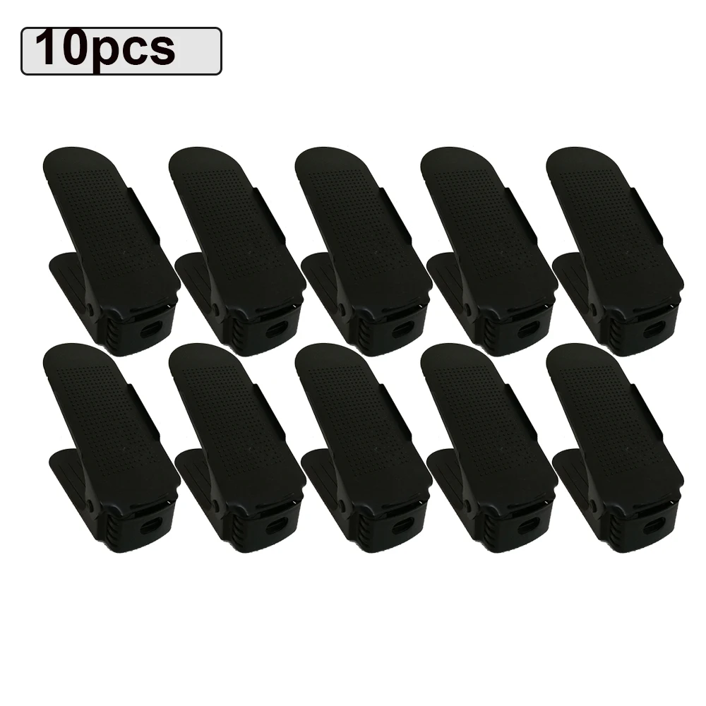 10 шт. прочный регулируемый органайзер для обуви держатель слот экономии