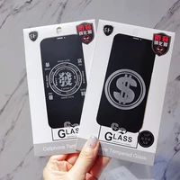 anti glare rich dollar sign stealth design tempered glass screen protector for iphone x xr xs 11 12 13 mini pro max