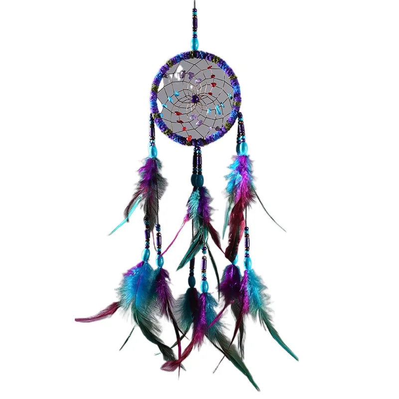 

Dream Catcher Handmade Feather Dreamcatcher Wall Hanging Ornament Bedroom Decor Home Room Decoration Crafts Birthday Gift