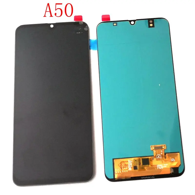Oled для Samsung Galaxy A50 2019 SM a505 a505F A505FN/DS ЖК сенсорный экран Стекло достижения полного